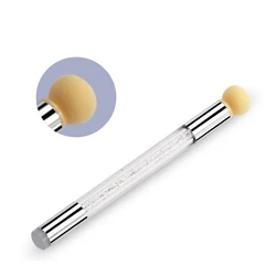 Nail Smudge Pen Sponge Washable Candy Color Double Head Nail Art Beauty Nail Polish Pen