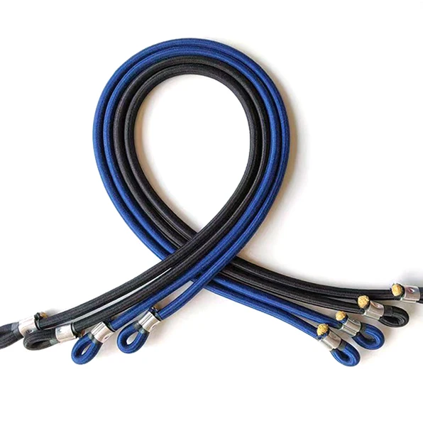 Strong Elastic 8mm-15mm Diameter Polyester round Bungee Cord in Various Colors for Trampolines and Other Applications