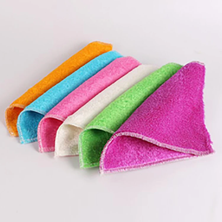 Супер дешево быстросохнущая ткань из бамбукового волокна многофункциональные чистящие салфетки