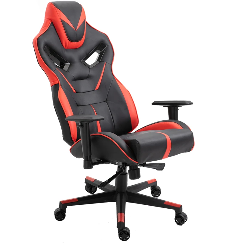 Modern China Manufacture PU Leather Chair Adjustable Height Ergonomic Office Chair Swivel Home Office Chair