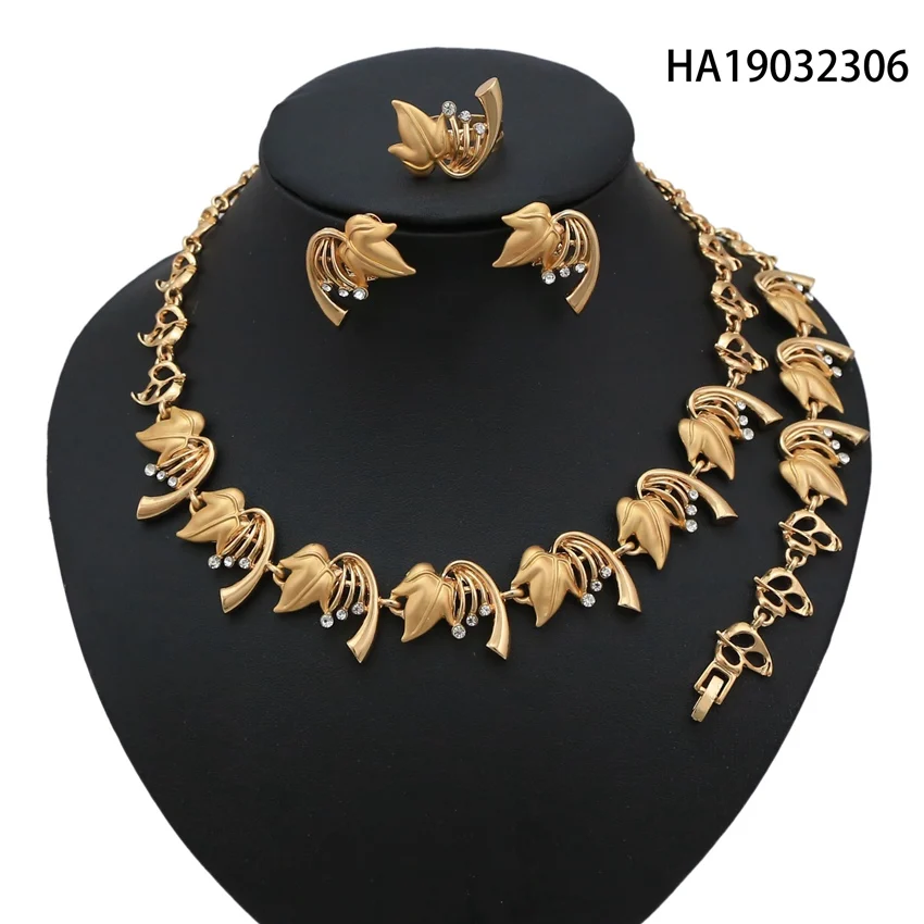guangzhou yulaili fashion brand name italian jewelry set wholesale