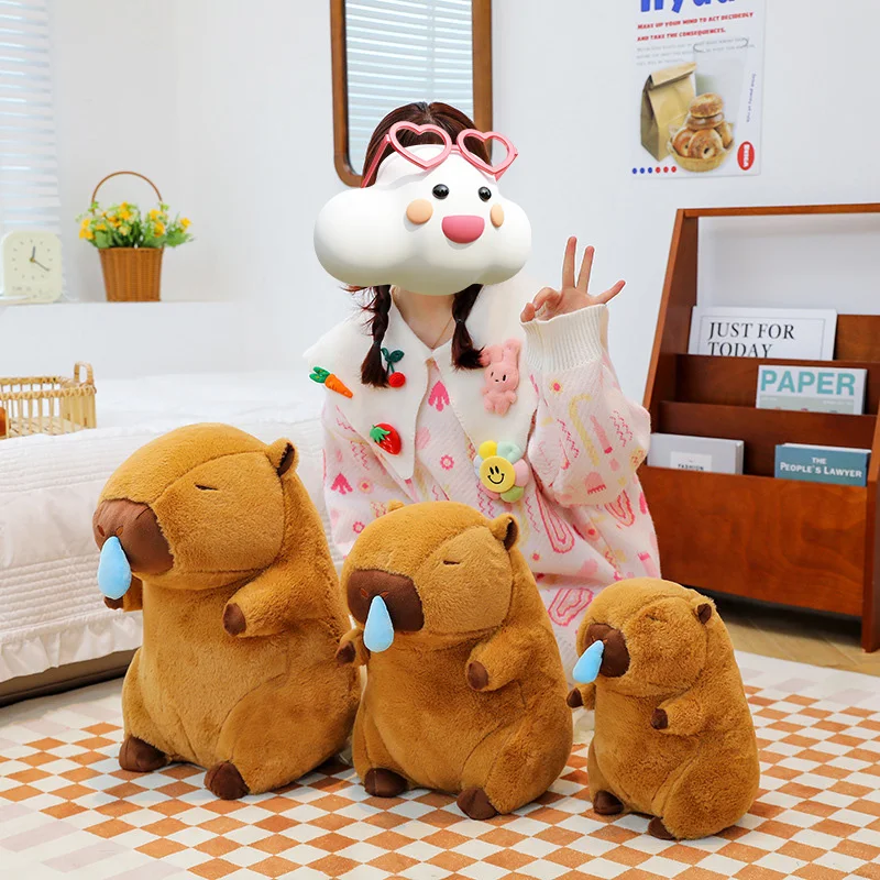 Capybara Pillow High Quality Custom Plush Toy Cute Interesting Stuffed Toys Gift For Children Kawaii Stuffed Animal Toy