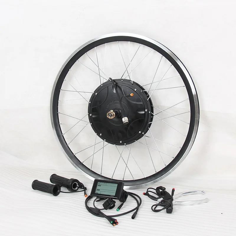 Strong power motorcycle electric conversion kit  bafang part e bike battery case cheap price 3000w hub motor kit 72v