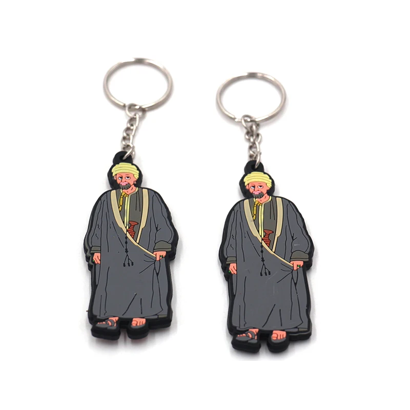 Custom High Quality soft pvc key chain pvc cartoon keychain in customized