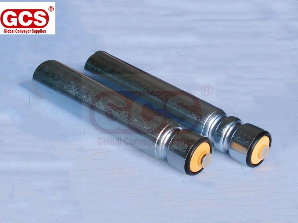 China GCS conveyor roller material handling equipment cone roller conical pressed groove roller idler