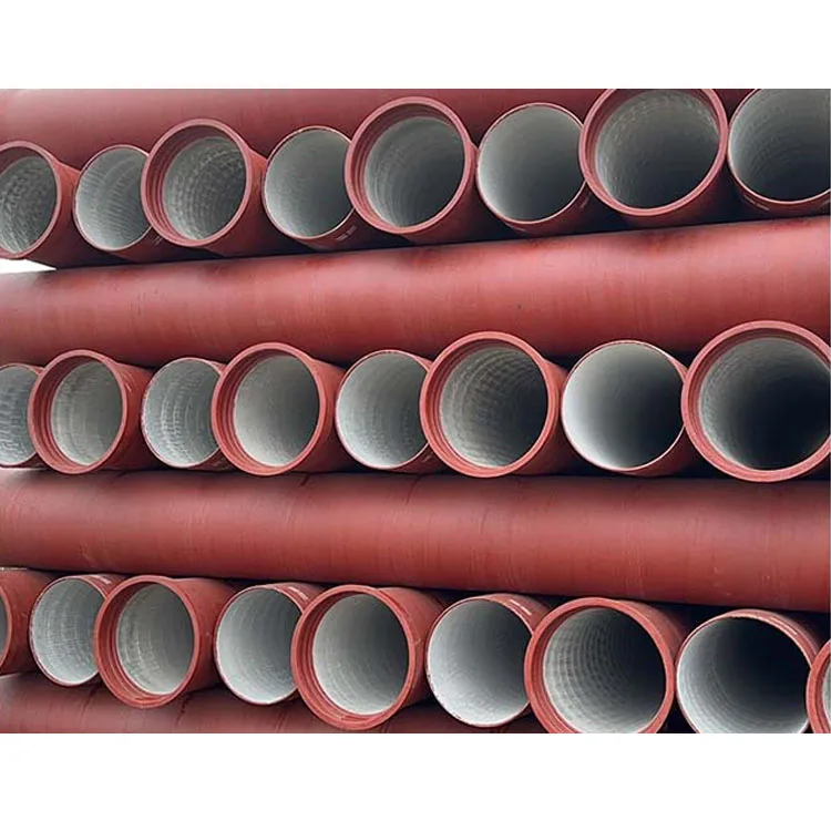 Industrial Large Diameter EN545  ISO2531 EN598 Centrifugal Ductile Cast Iron Pipe Manufacturer
