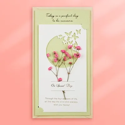 Manufacturer Hot Sale Foldable Greeting Cards Wedding High Quality Greeting Card