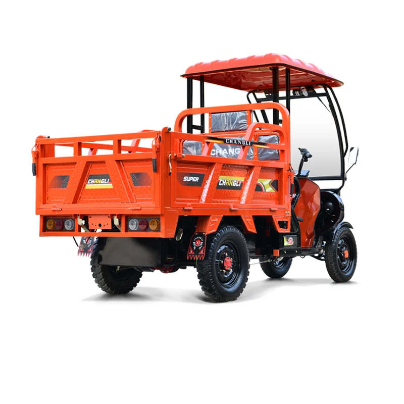 Changli brand electric tricycle four-wheel motorcycle carrying agricultural vehicles