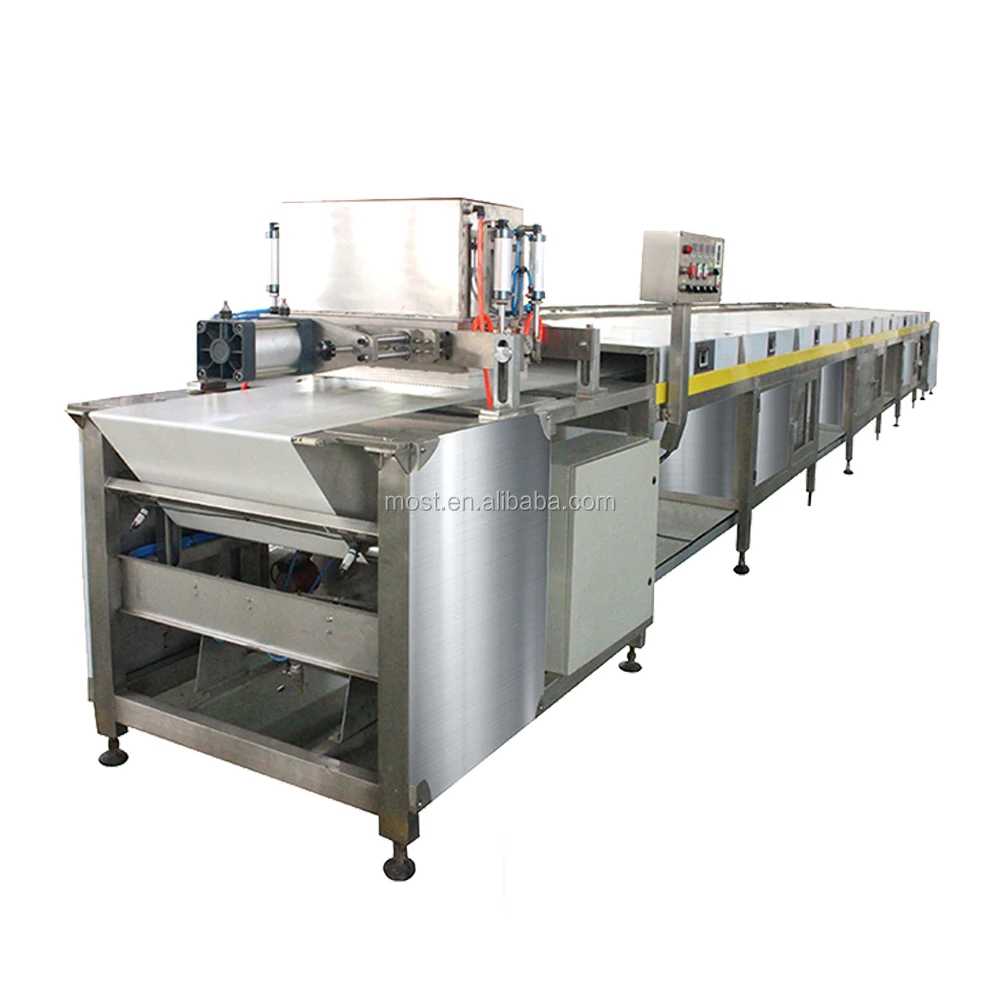 Automatic Drops Depositor Chocolate Chips Depositing Machine production line choclates snicker