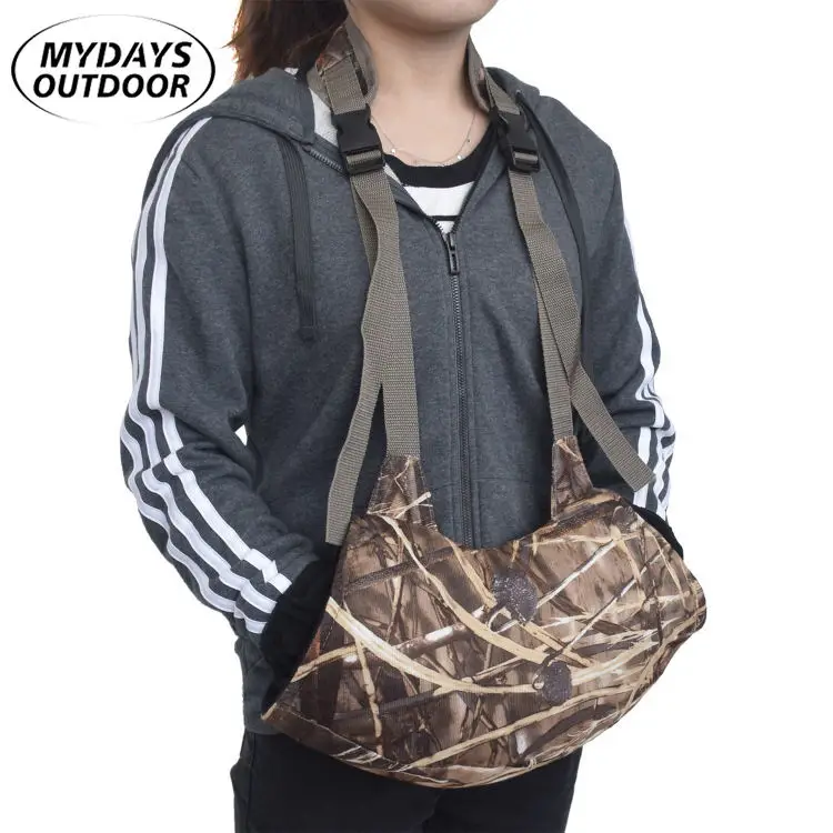 Mydays Outdoor Mountain Climbing Waterproof Riding Warming Gloves Skiing Winter Hand Waremer Muff with Adjustable Strap