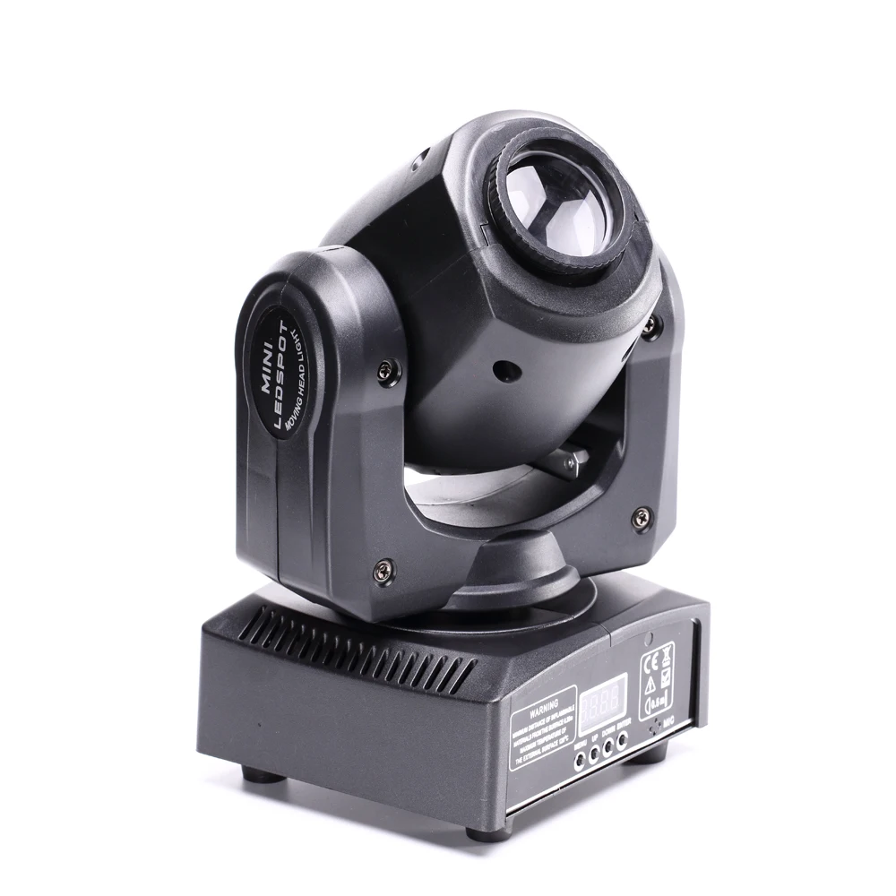 U`King Hot Sales Head Moving 25W RGBW 4 in 1 LED Heads 8 Gobos Patterns Spotlight Light