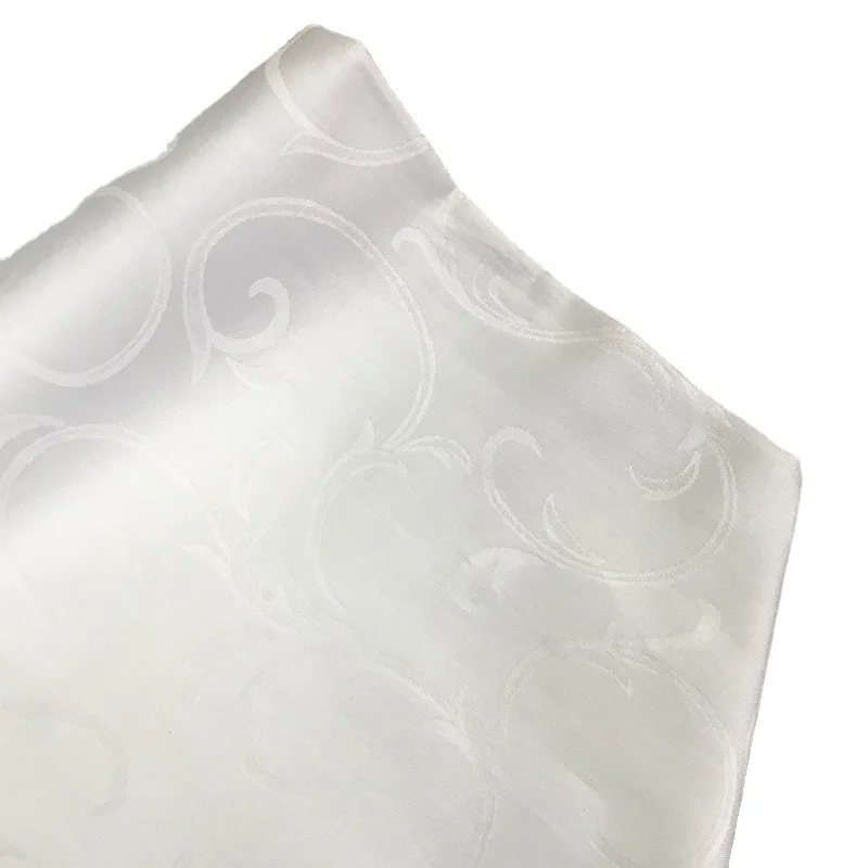 100% cotton 100x100 230x230 width 260cm Jacquard natural white