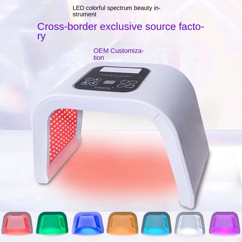 7 Colors PDT Led Mask Light Therapy Infrared Skin Care Beauty Health Facial Acne Remover Anti Wrinkle Spa Beauty Equipment