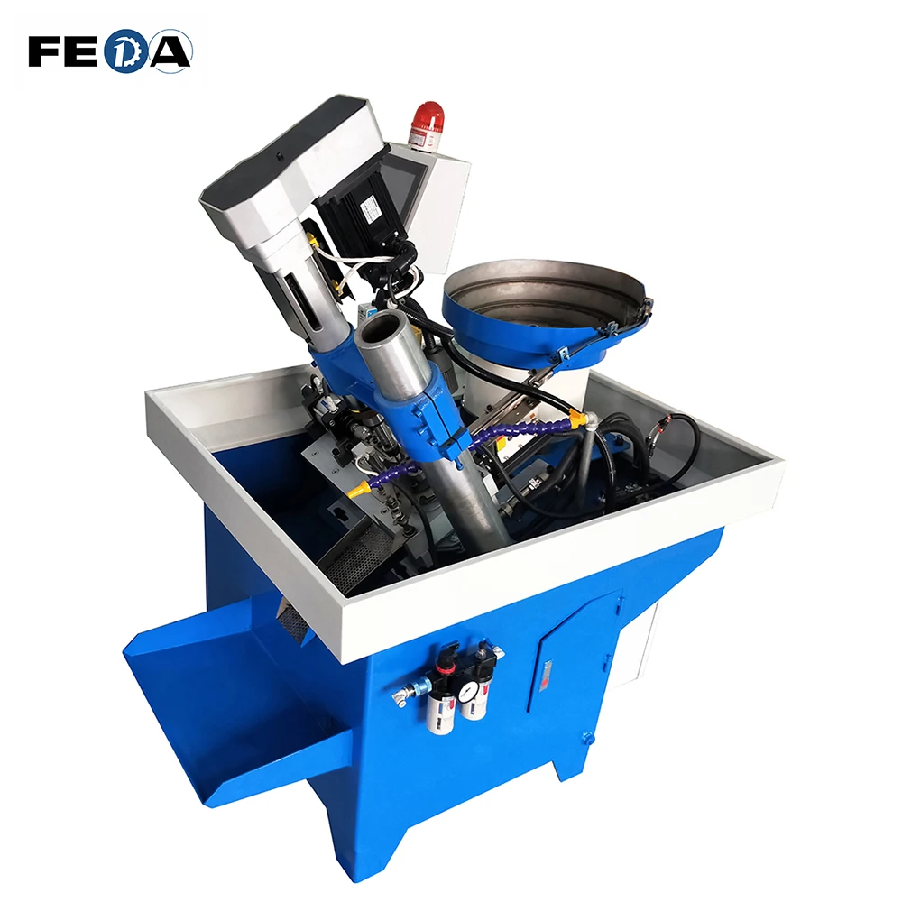 FEDA FD-4508 automatic tapping machine nut thread cutting machine internal threading machine