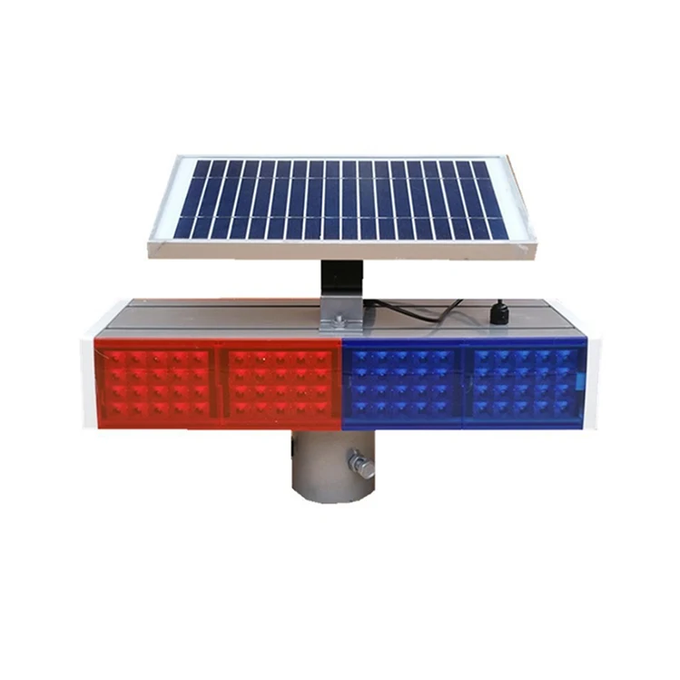 Warn Strobe Light Road Solar Barrier Led Emergency Warning Traffic Lights
