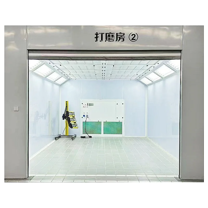 Car Paint Preparation Room Booths Cleaning Booth For Cars