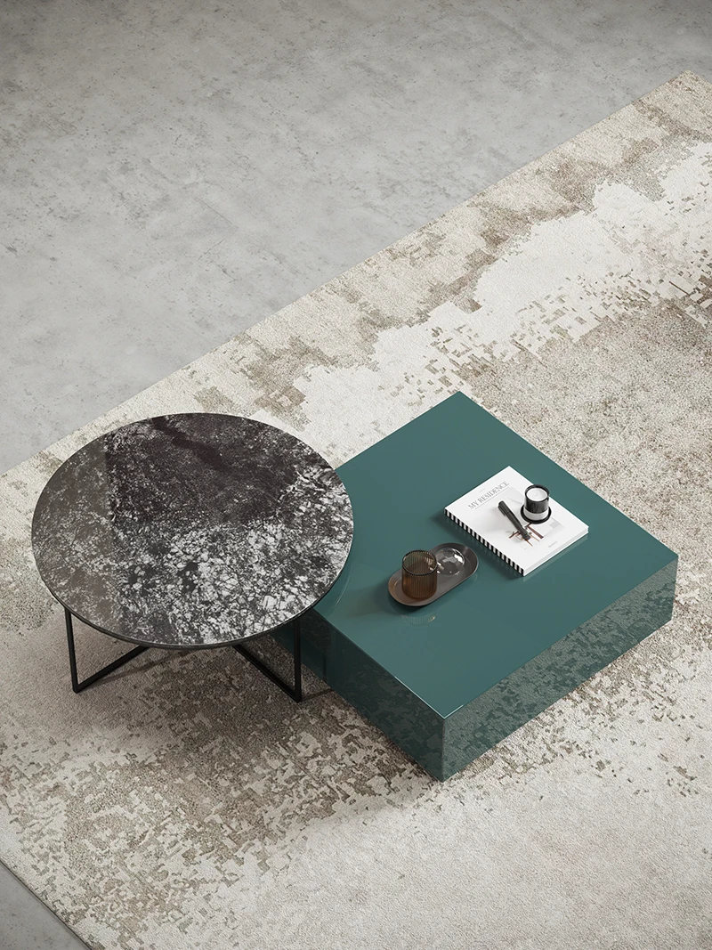 marble coffee table metal coffee modern coffee table living room furniture