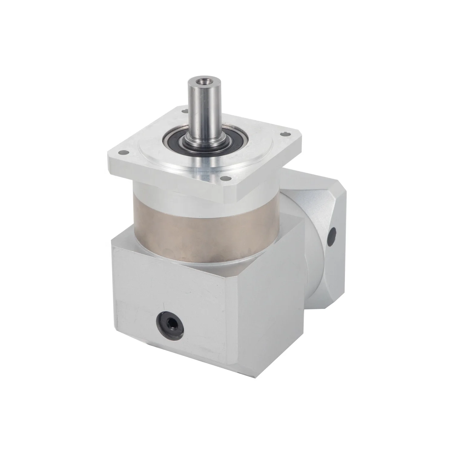 Right Angle Double Stage Planetary Gear Reducer Speed Ratio 16:1 Gearbox Reducer