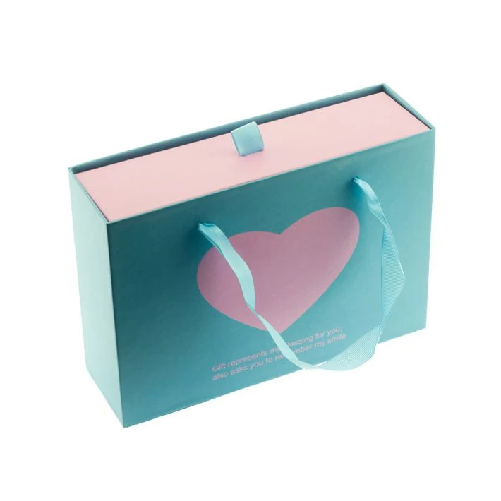 Custom Cardboard Paper Packaging Sliding Shoe Gift Drawer Box