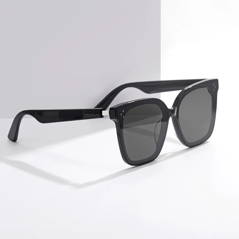 2021 Wholesale Polarized Lens Android Bone Conduction Smart Glasses with