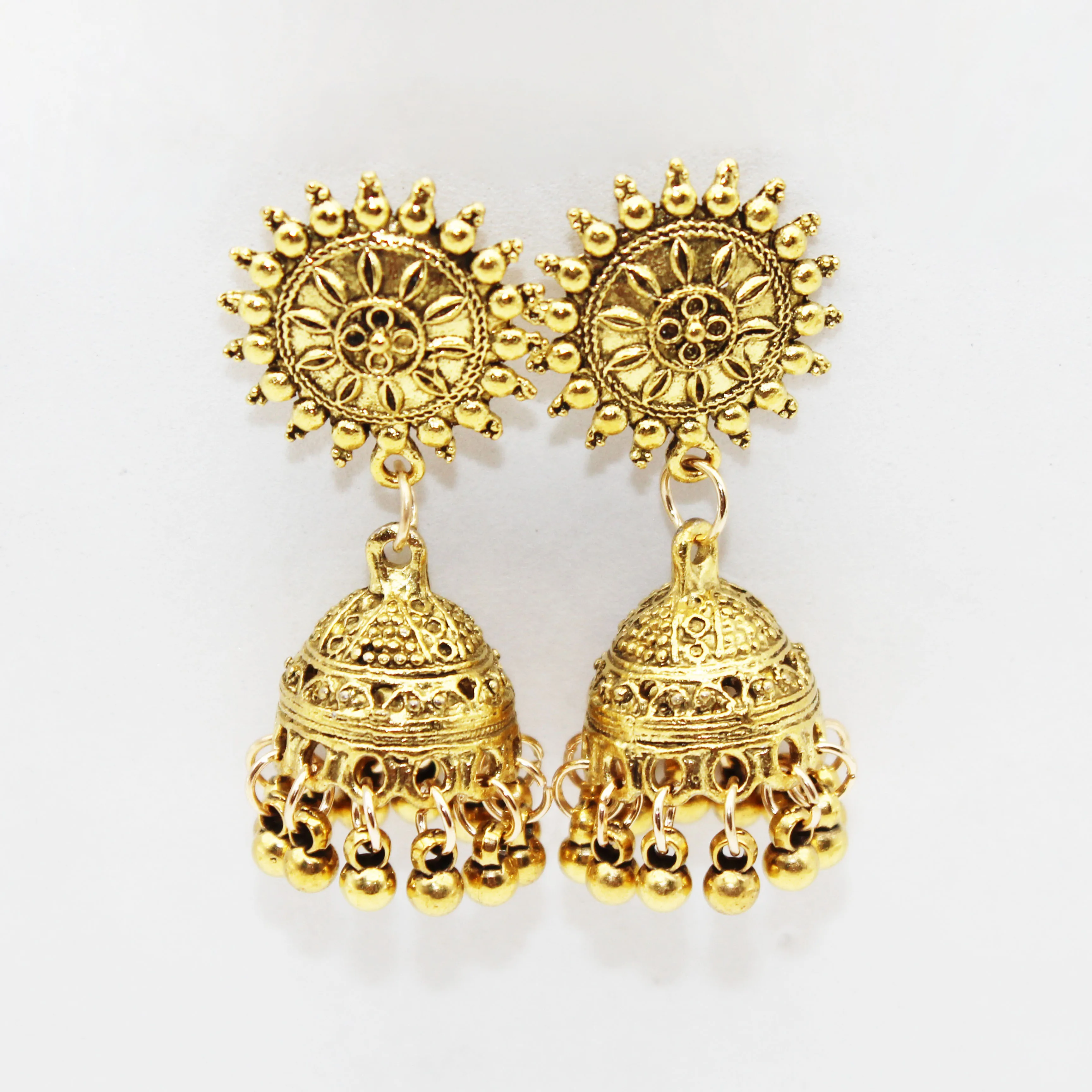 Модные ювелирные изделия Jachon женские серьги в индийском стиле Золотые дизайн для женщин и девочек традиционные