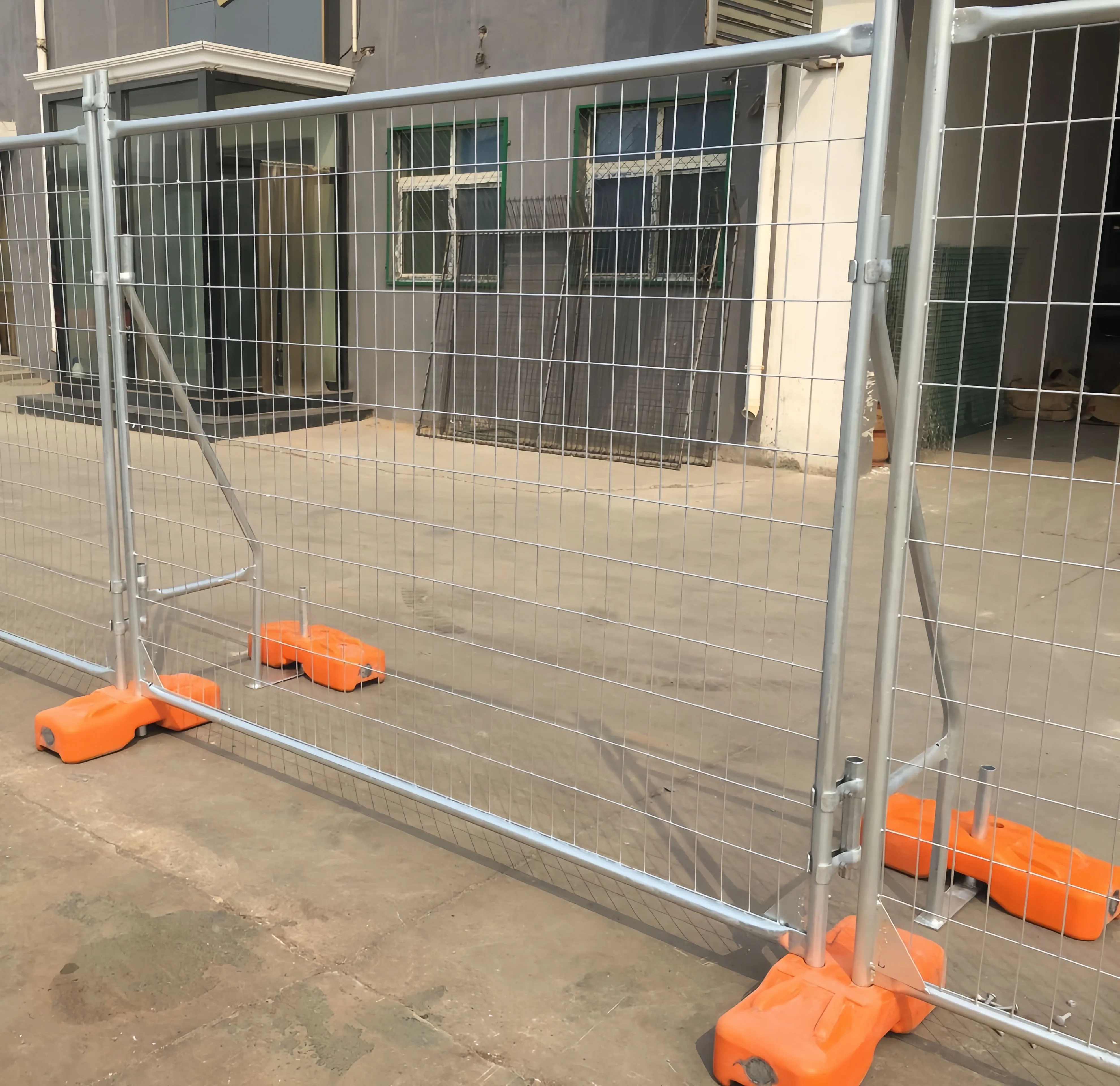 Australia Temporary Fencing Panel Outdoor Portable Temporary Fence Base  For Construction Site