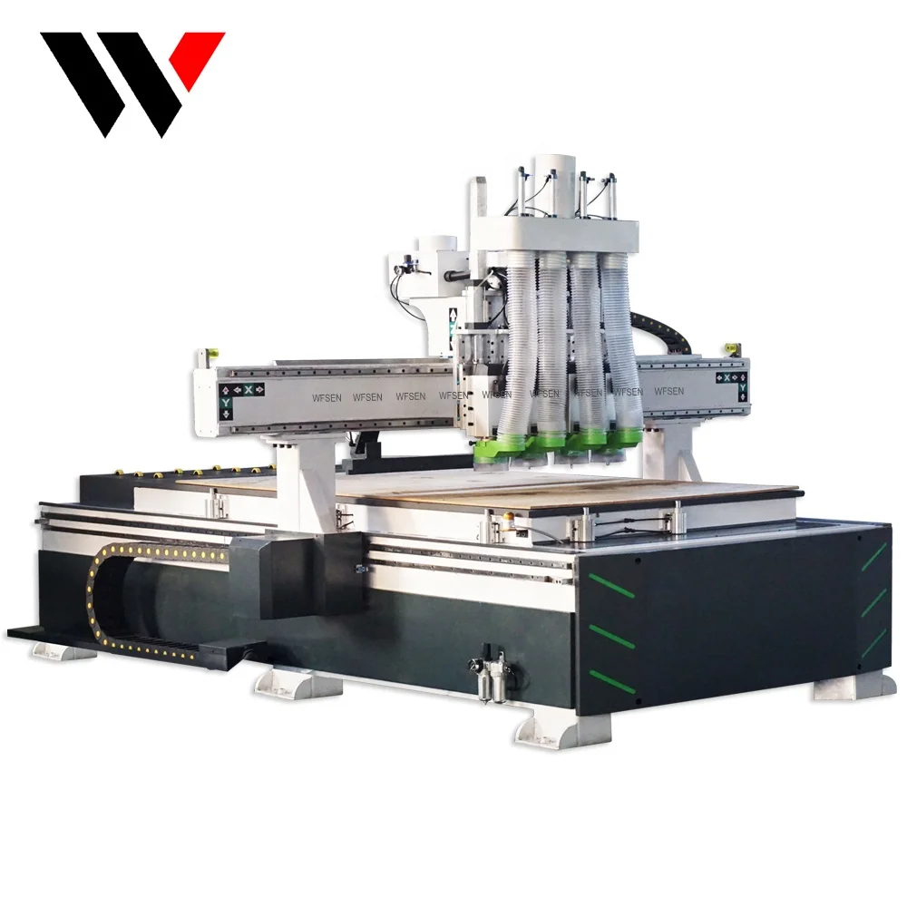 WFSEN 4 spindle cnc router machine accessory automatic tool changer blade cnc router part