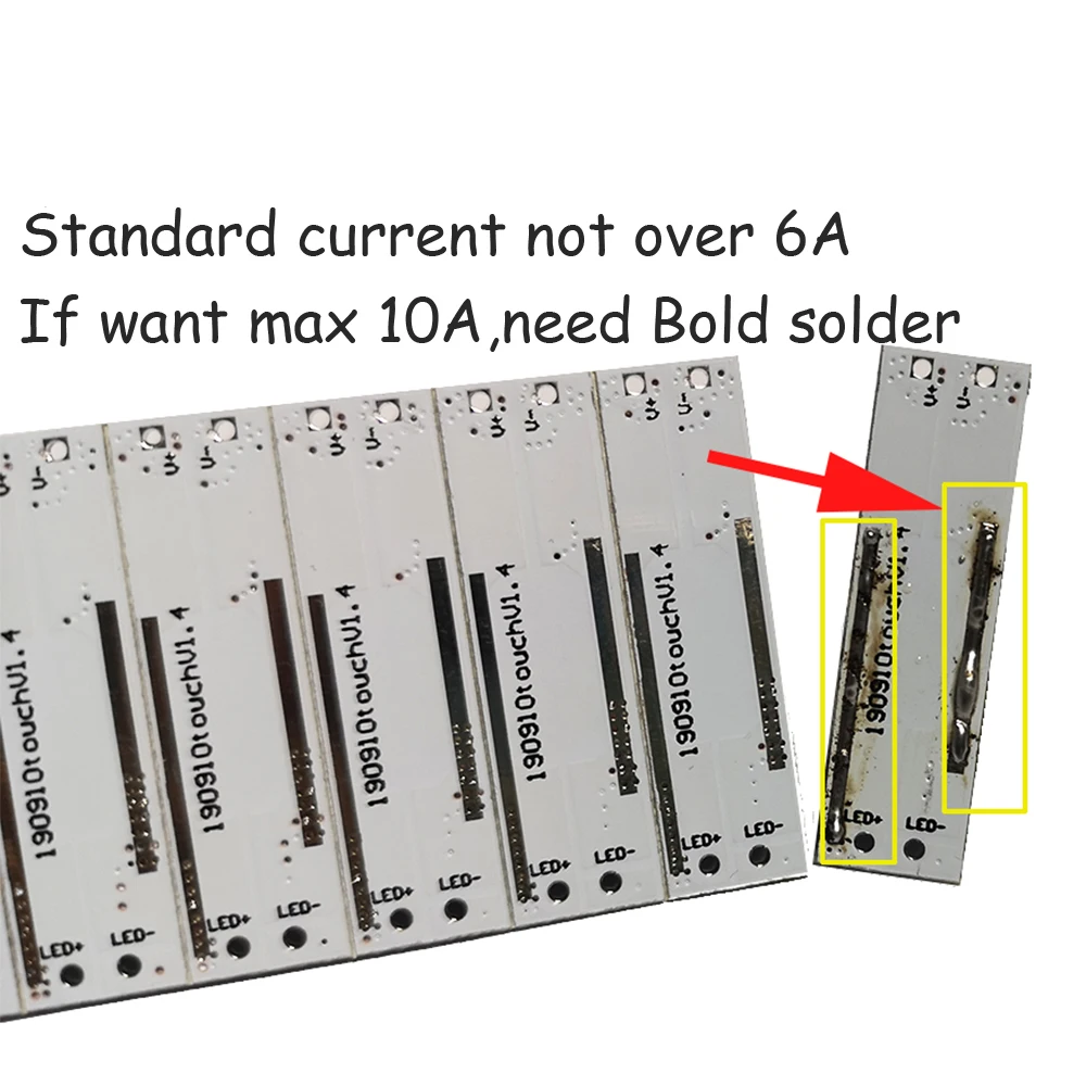 3.3.7V-24V 10A switch 24v Capacitive Module LED Dimming Control Lamps touch sensors