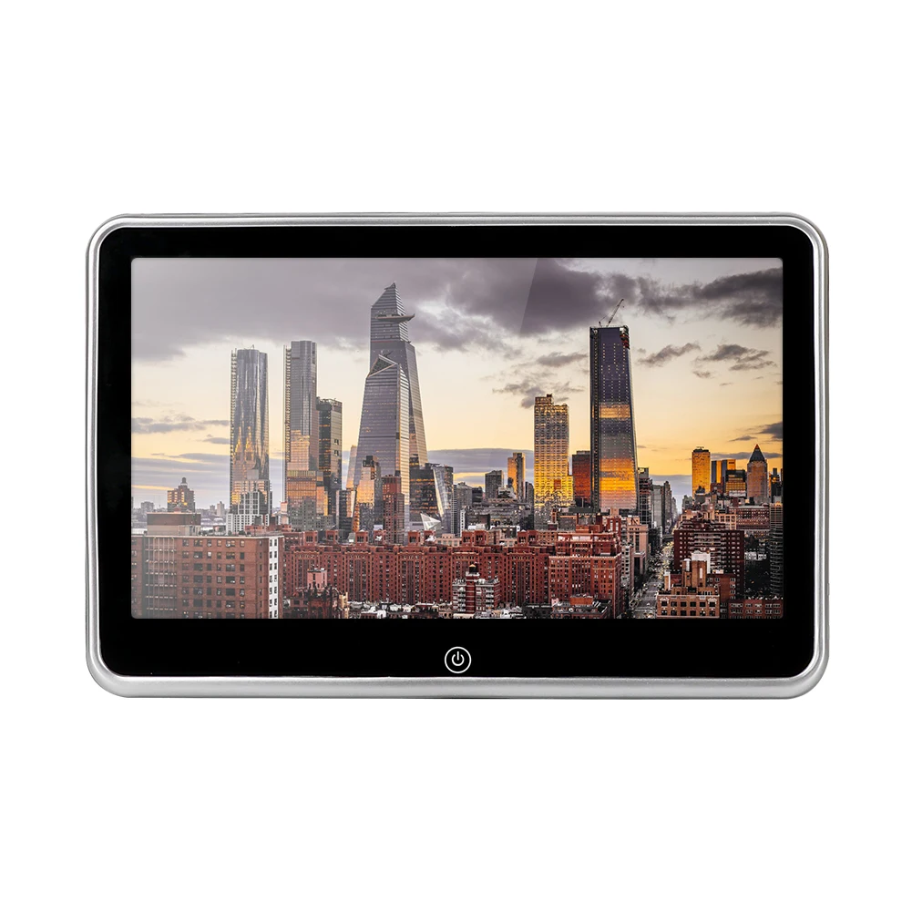 10 inch TFT Color LCD Car Headrest Screen 1024x600 HD input Radio AV Monitor for car back seat car audio Player NO DVD