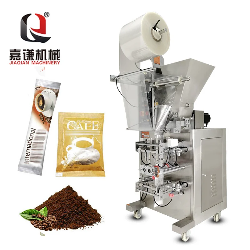 Automatic 3 In 1 Coffee Powder Stick Instant Coffee Sachet Bag Packing Machine