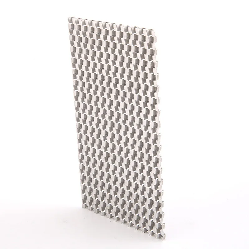 China Manufacturer OEM Customize Extrusion Aluminum Alloy Fins For Plate Fin Heat Exchanger Hydraulic Oil Radiator
