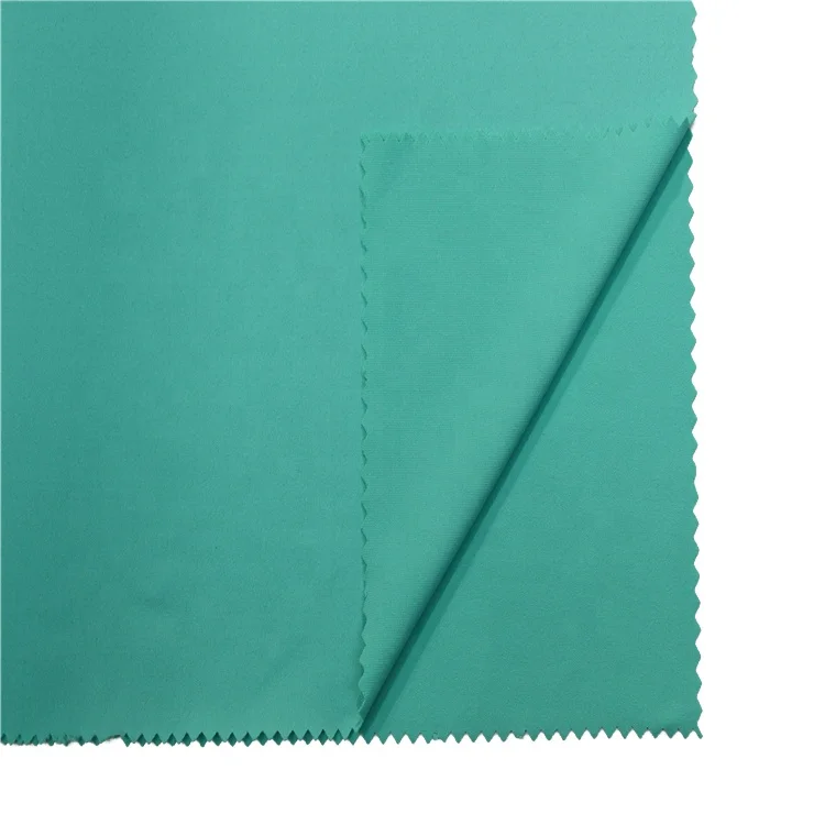 82% polyester 18% elastane peached jersey knit fabric for sportswear