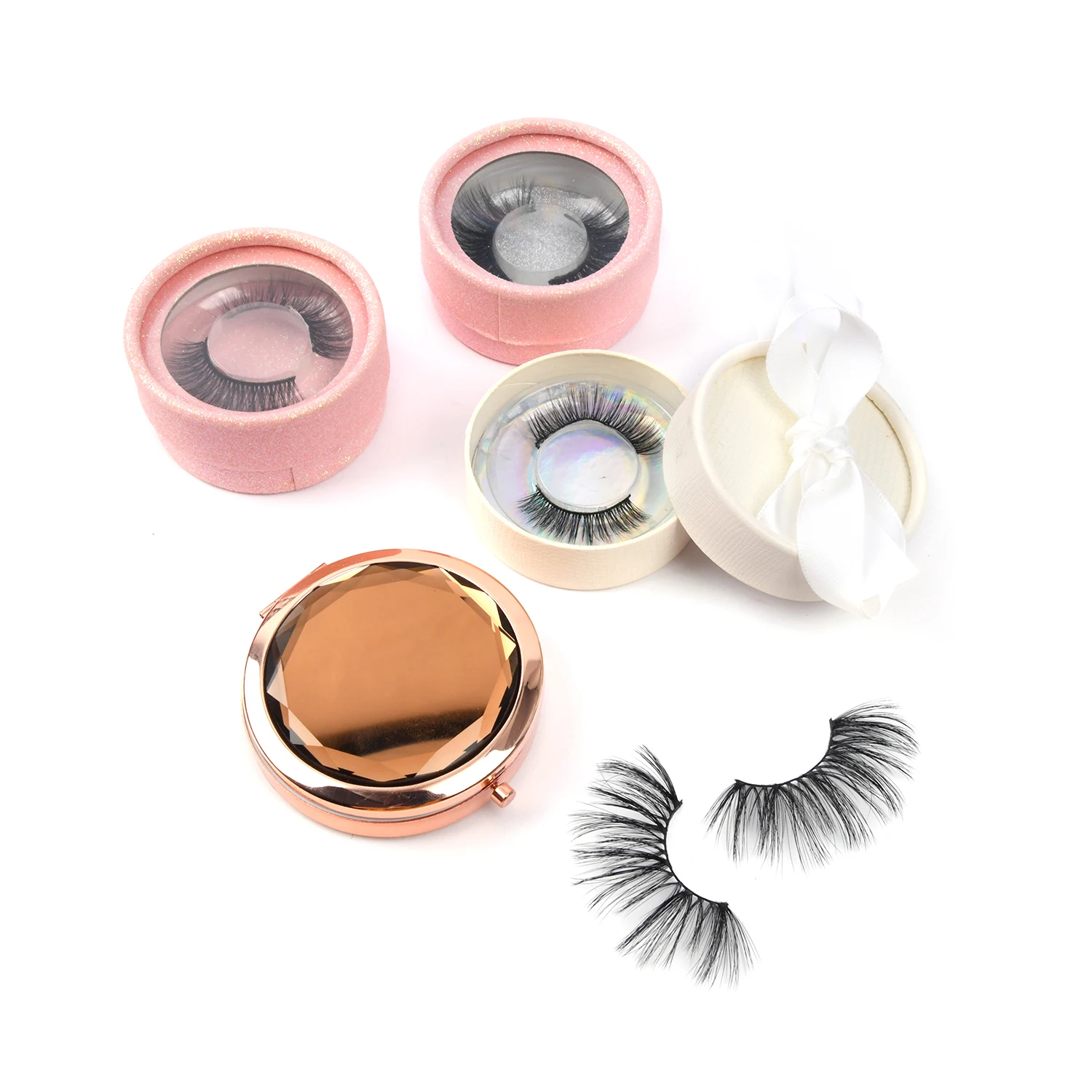 
Free Sample Neitsi 25mm Korea Natural False Eyelashes Fiber Materia Reusable| 100% Guangzhou False Eyelashes w30# 