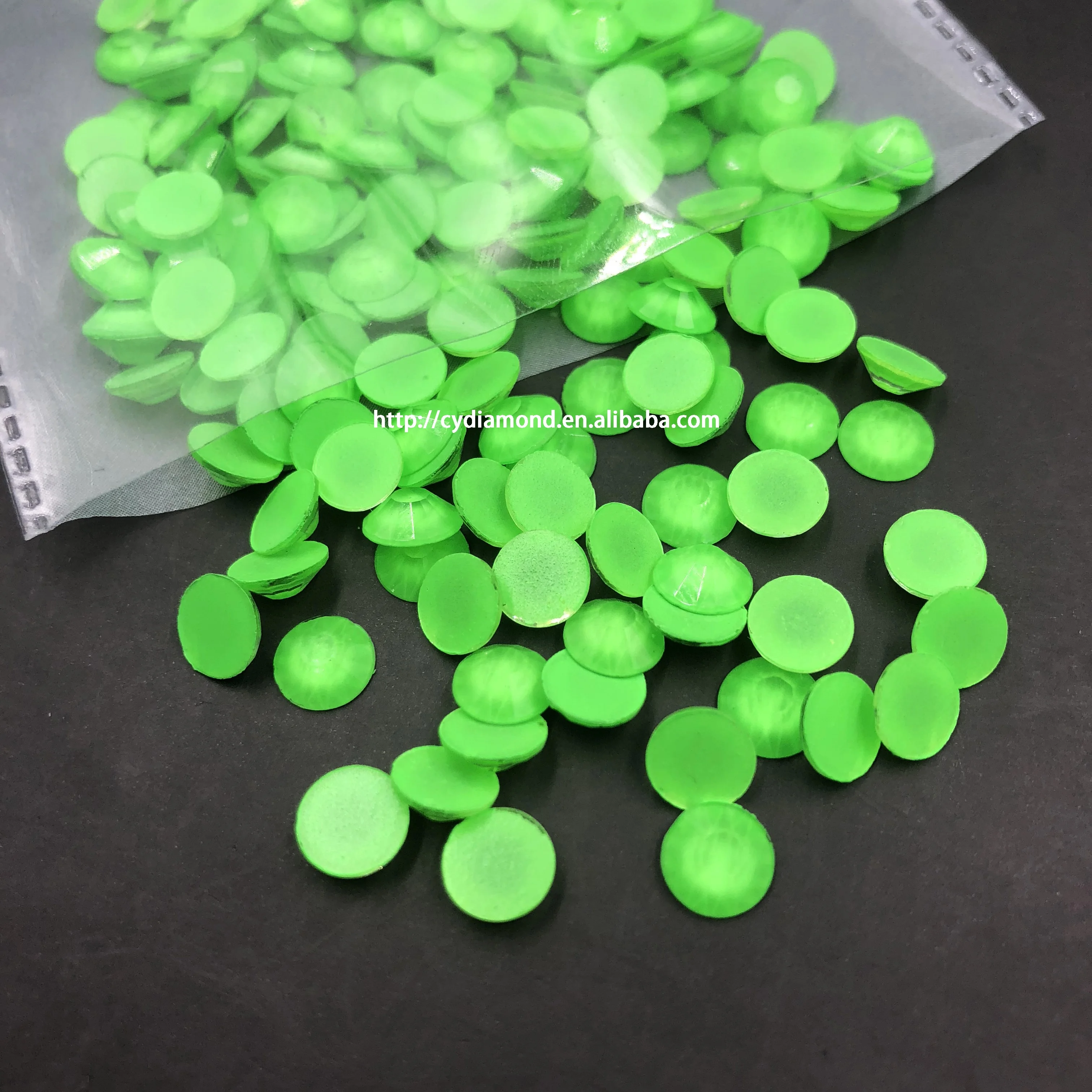 C&Y Nail Art Crystal Hot Bling Multi Color Rhinestone For Nails Green Neon Rhinestone