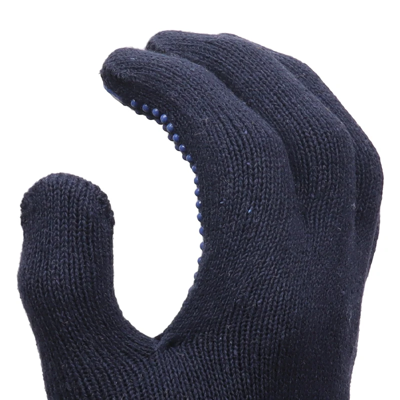 XINGYU General Purpose Cheap Anti-slip Cotton Knitted Gloves Work Cotton PVC Dot Safety Hand Gloves