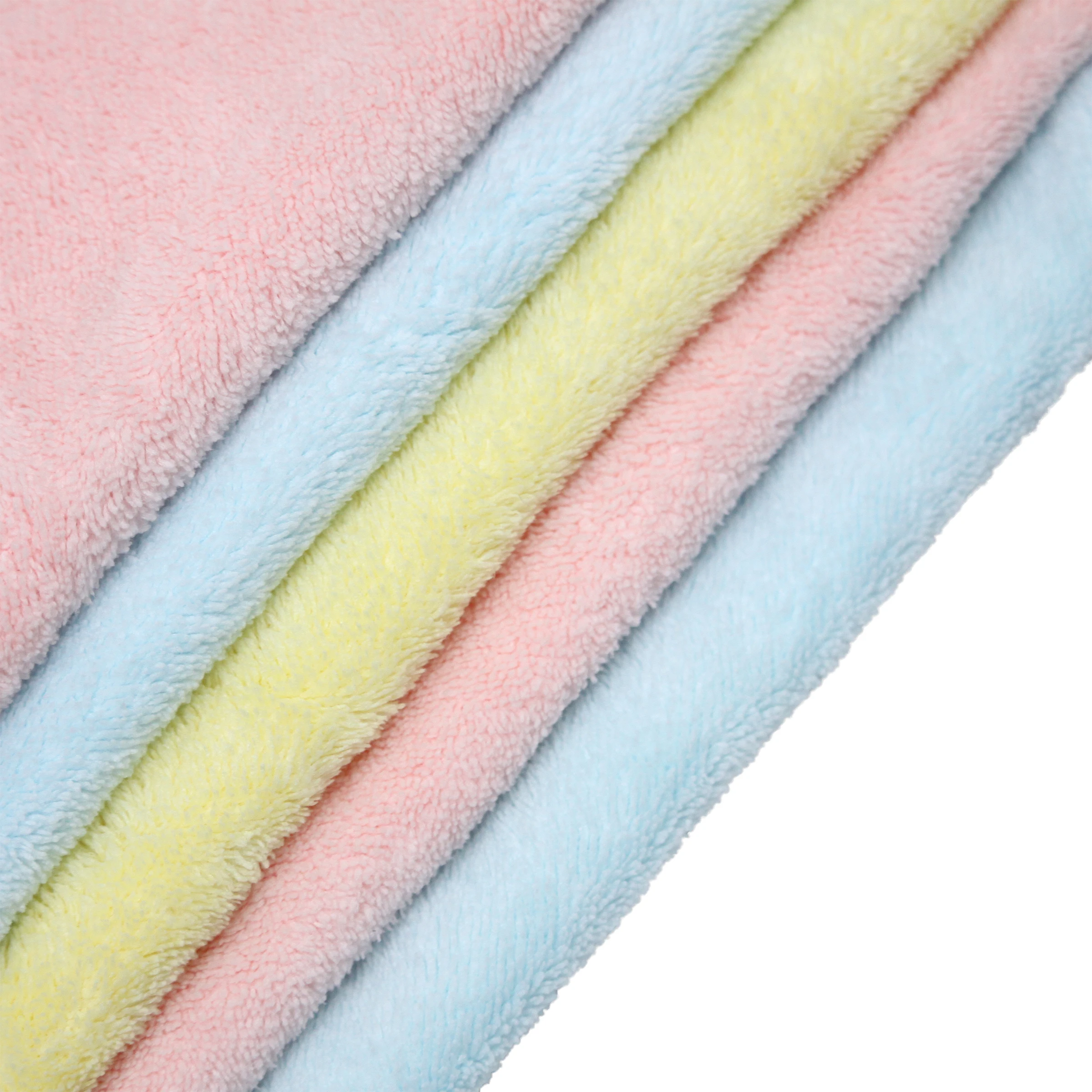 Disposable plain baby soft and comfort microfiber face and hand towels for girls and boys