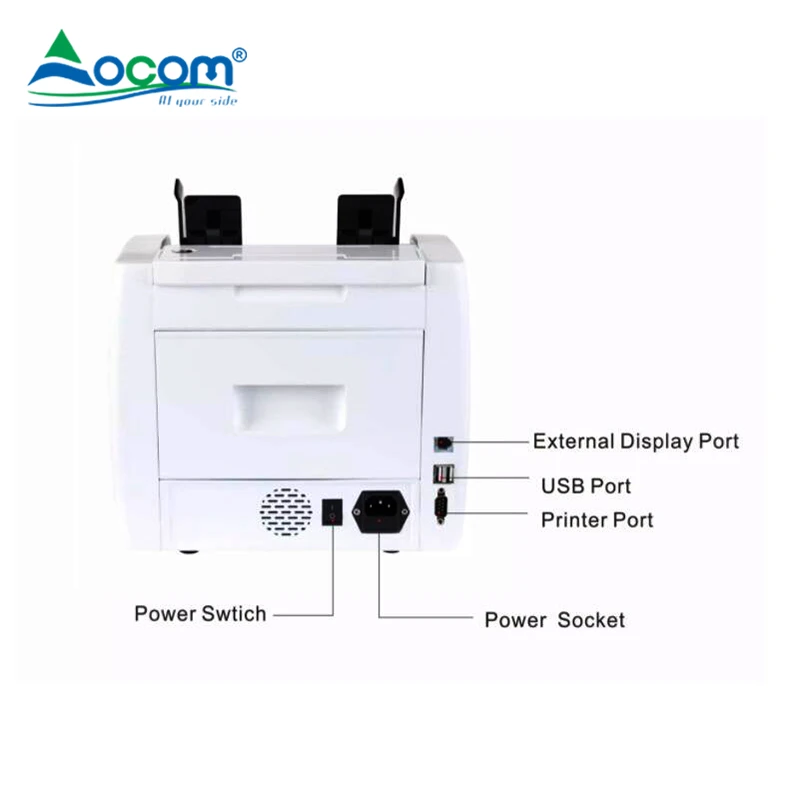 OCBC-920 OCOM Auto Currency Identification Mix Value Counting Dual CIS Currency Value Counter
