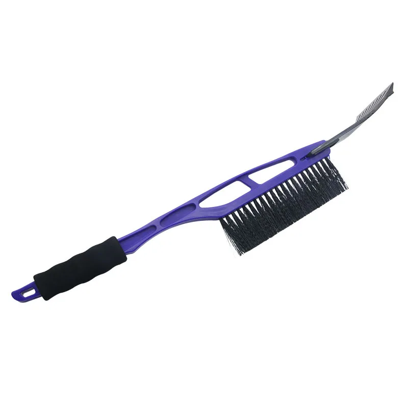  Dropshipping 2 in 1 Ice Scraper with Brush For Car Windshield Snow Remove Frost Broom