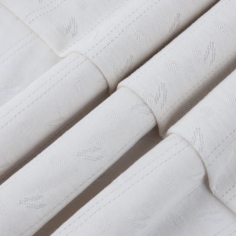 Manufacturer 135GSM Jacquard 41% cotton 41% Modal 18% Nylon Blend For Baby Jumpsuit T-Shirt Clothing