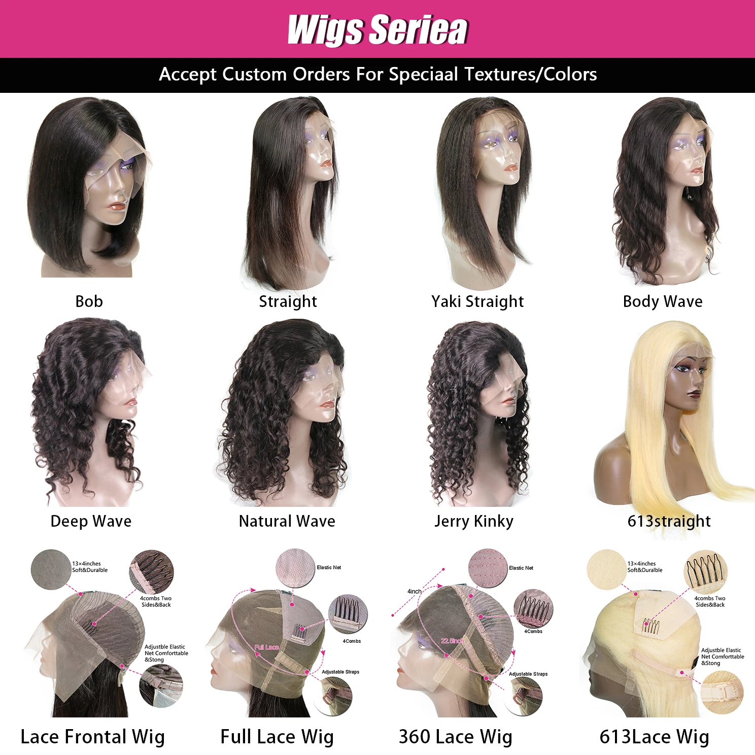 30 Inch Deep Wave Frontal Humain Hair Full Lace Wig 180% Density Burmese Curly 360 Lace Wigs Vendors Free Sample