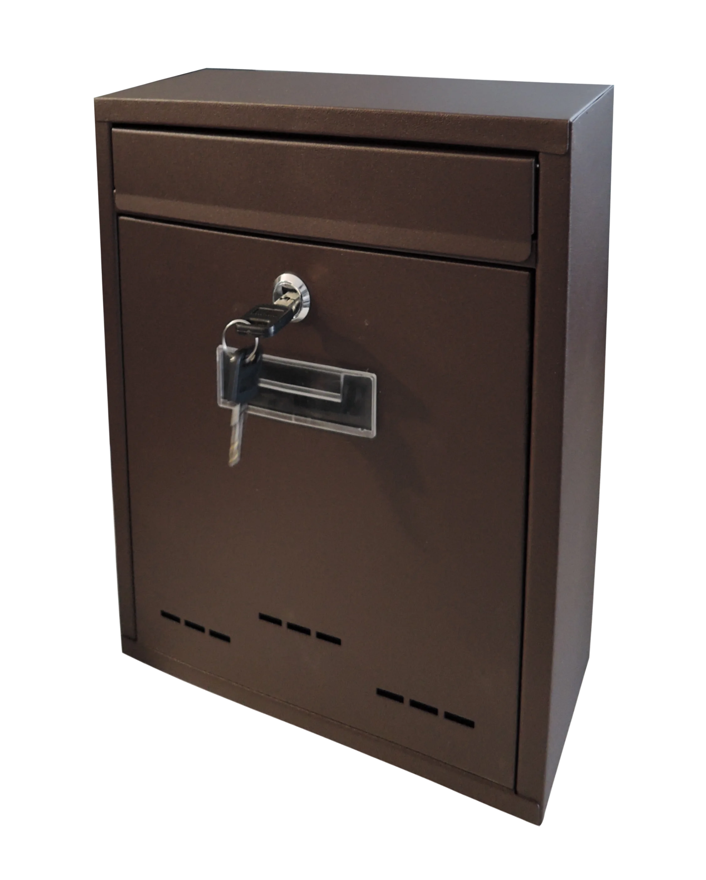 Practical Home Mail Box With A Stylish Orange Grain Surface And Multiple Colors To Choose