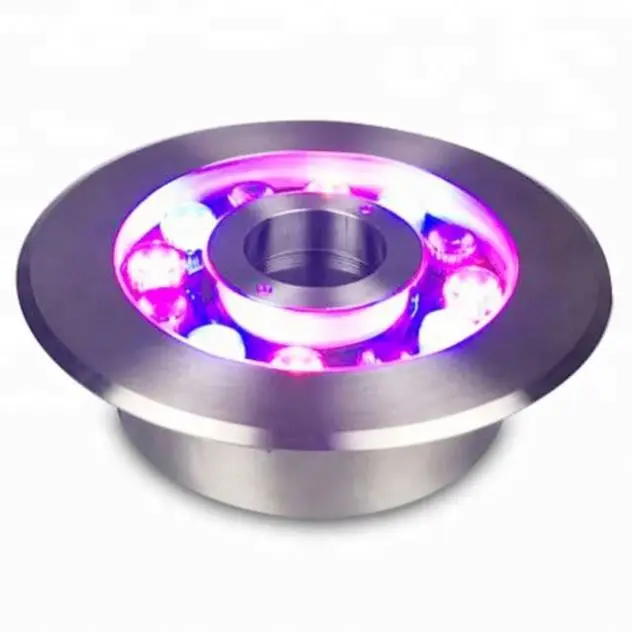 
12V 18W Small Size Waterproof IP68 Stainless Steel Under water Light LED Fountain Light For Fountains 