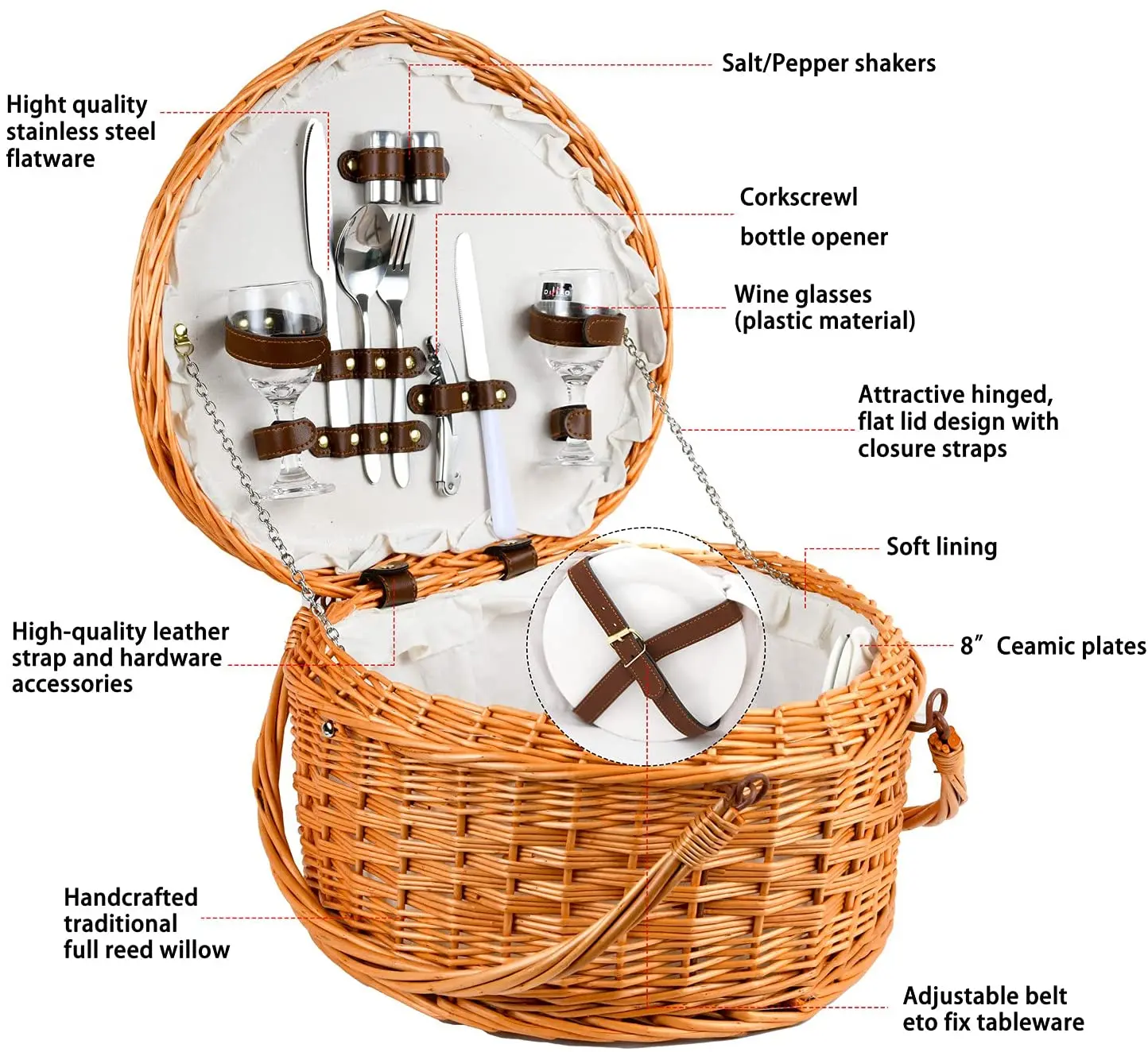 mini heart shaped holiday white rattan wicker seagrass woodchip picnic basket cover small santa  ideas with cheese board lid