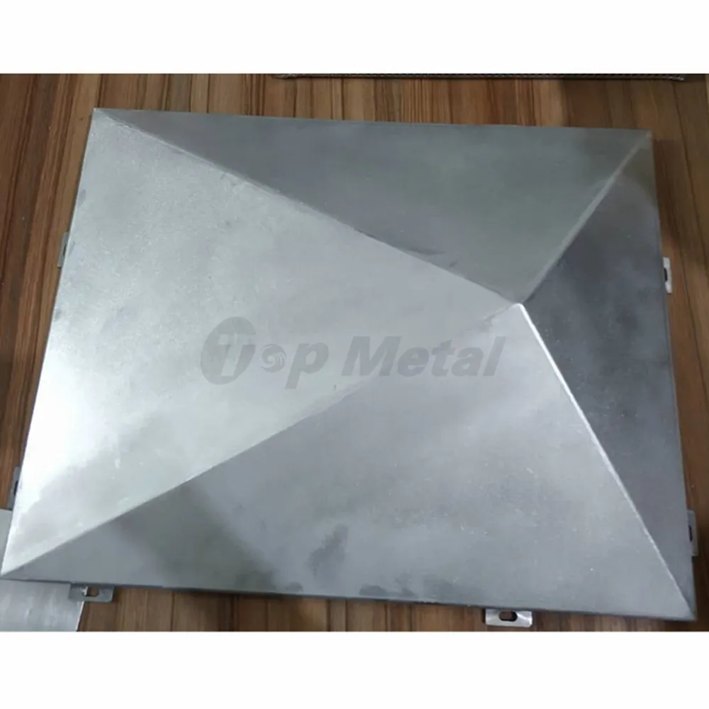 Foshan металлические 3d алюминиевые Плакированные стены треугольные фасадные панели для зданий