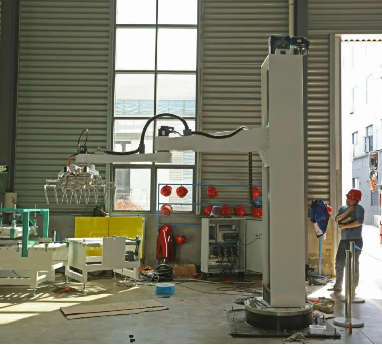 Industrial Column Robot Palletizer Packing Machine for  25kg 40kg Bags Palletizing Machine