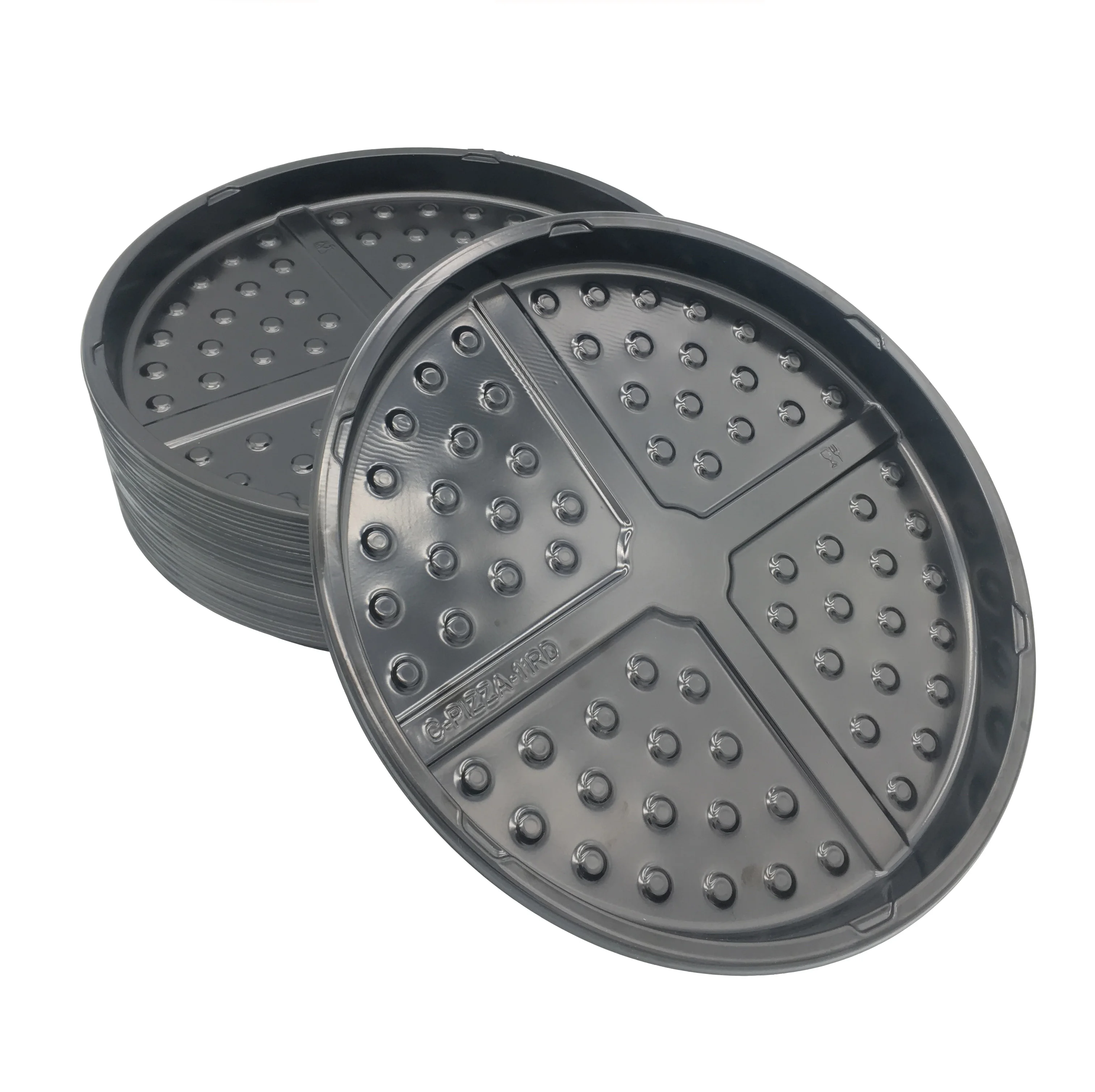 8 9 10 11 inch CPET Pizza Tray for Baking Plastic