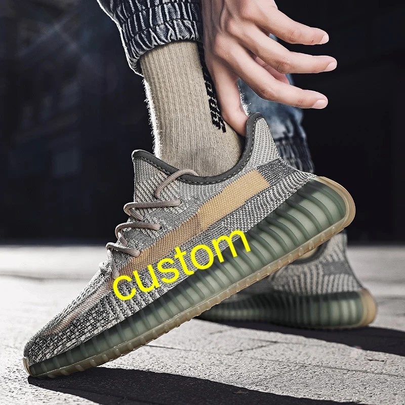 
 Высокое качество Yeeze SPLI V2 Butter Beluga синий оттенок Zebra Fronze Yeezys 350 bost Спортивная теннисная обувь кроссовки спортивная обувь для бега  