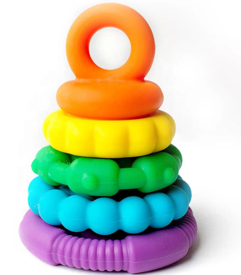 Silicone toy teethers BPA free Food Grade Silicone baby toys gifts