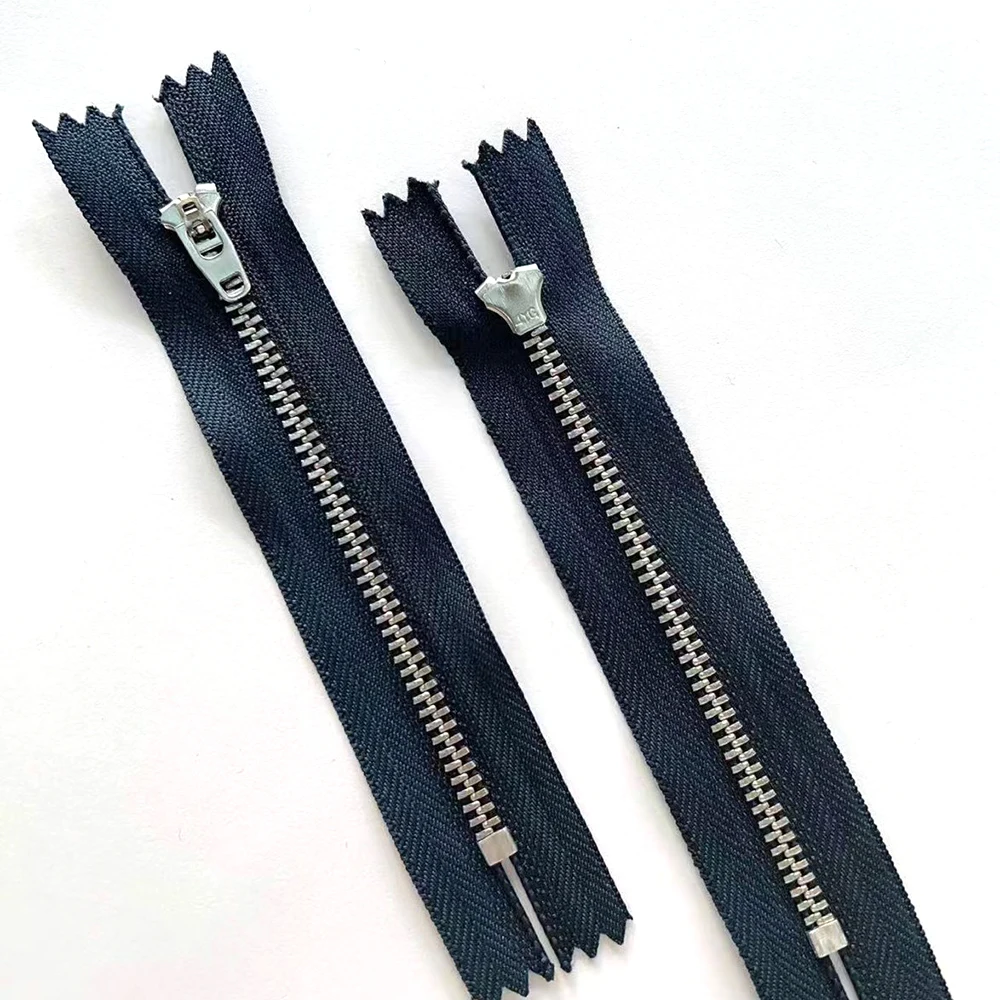 Wholesale 3# 4# 5# Metal Stainless Steel Zipper