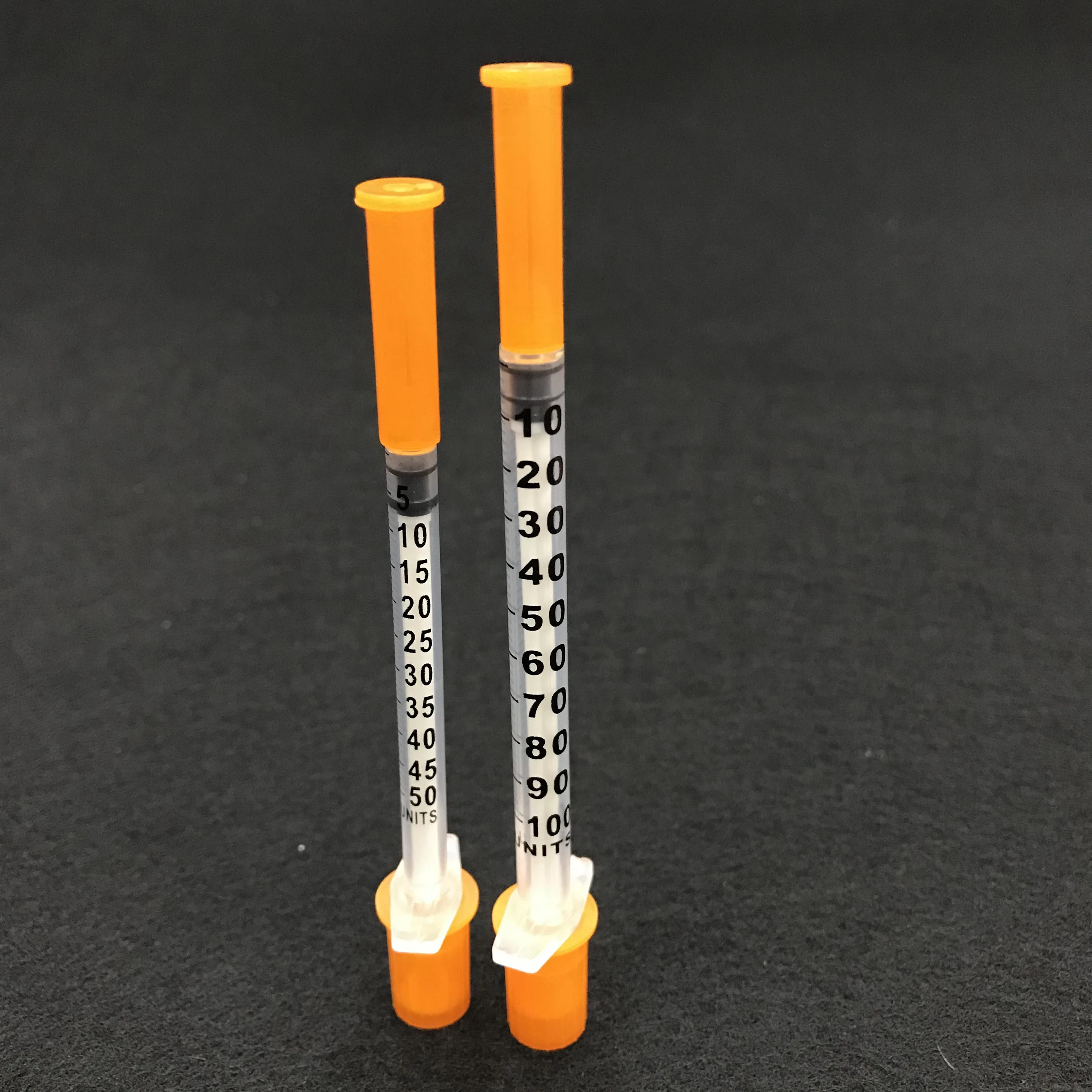 Medical Consumable High Quality Safety Insulin Syrines 1Ml 0.5Ml